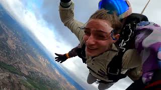 Skydive from 16000ft out of a Cessna 182 at Skydive Colorado Springs [upl. by Gass]