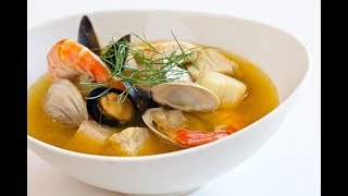 Bouillabaisse Marseillaise Rouille and Croutons [upl. by Ssew436]