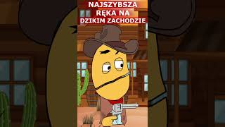 Najszybsza Ręka Na Dzikim Zachodzie shorts cowboys [upl. by Enirod]