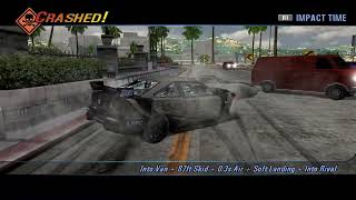 Burnout 3 Takedown  PS2 PCSX2  1080p60 FPS  2473 Racing WT  Mountain Parkway  FaceOff 2 [upl. by Heilner]