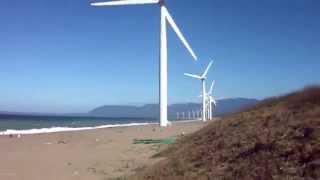 ILOCOS NORTE Bangui Windmills or The Bangui Wind Farm of Ilocos [upl. by Hctim35]