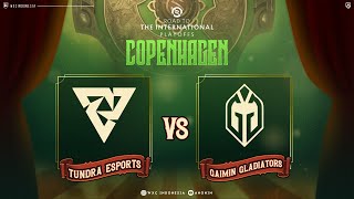 Tundra vs Gaimin Gladiator  The International 2024  Upper Bracket Bo3 anonimdt Dreamocell [upl. by Nithsa]