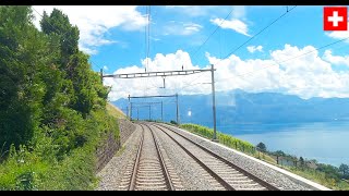 ★ 4K 🇨🇭Geneva  Bern  Lucerne cab ride speeds up to 200kmh 072020 [upl. by Macdougall]