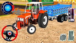 Offroad Tractor Farming Game  Real Offroad Farmig Tractor Driving 3D  Android Gameplay [upl. by Anna-Maria187]