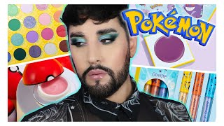 Did ColourPop actually make a GOOD collab  Colourpop X Pokemon Review and tutorial [upl. by Arytahs742]