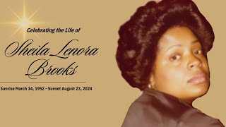 Memorial Service for Shelia Lenora Brooks [upl. by Jak]