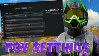 The BEST WARZONE 3 FOV SETTINGS on CONSOLE 🔥 XBOXPS4PS5 [upl. by Eloken]