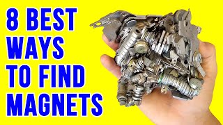 8 BEST Ways to Get Strong Magnets at Home for FREE  and where NOT to [upl. by Far]