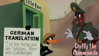 Daffy  The Commando 1943 Looney Tunes Daffy Duck Cartoon Short Film  Review [upl. by Westhead]