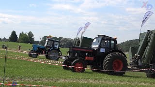 MTZ 82 vs MTZ 80 Tractor Drag Racing  Tractor Show 2022 [upl. by Ycam]