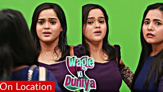 Wagle ki duniya  On Set  Sakhi Hua Apni Galti Ka Aisas [upl. by Anidan461]