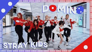 KPOP IN PUBLIC Stray Kids  DOMINO 스트레이 키즈 도미노 cover by Crowned Clown [upl. by Nairrod]