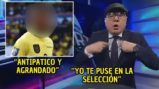 Vito Muñoz arremete contra seleccionado de Ecuador sobre su llegada al país [upl. by Notsua]