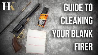 How To Clean Your Blank Firing Revolver [upl. by Barbette]