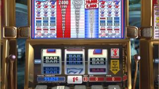 Liberty 7s Slot Machine at Intertops Casino [upl. by Winebaum]