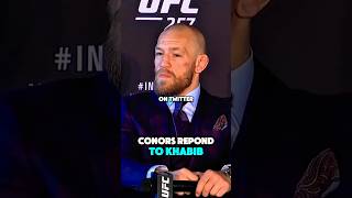 Conor McGregor Responded to Khabib [upl. by Perron]