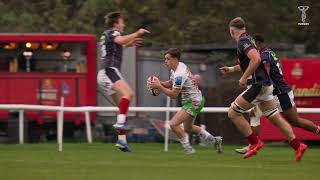 Lucas Friday was quotBuzzingquot on his Harlequins debut [upl. by Enimrac]