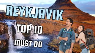 Travel tips  Top 10 things to do for a long weekend in Reykjavik Iceland [upl. by Pronty107]