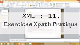 XML 11 Exercices Xpath Pratique Darija Francais et Telecharger Cours [upl. by Eiramit]