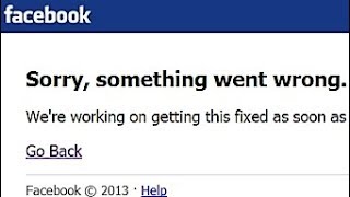 😡Facebook Error Cant access login server error Sorry something went wrong getting this fixed HOW [upl. by Hotze]