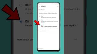 how to turn off safe search mode on google when its locked 🤔 shorts [upl. by Annavaig903]