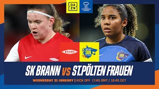 SK Brann vs St Pölten  UEFA Womens Champions League 202324 Matchday 6 Full Match [upl. by Cida52]