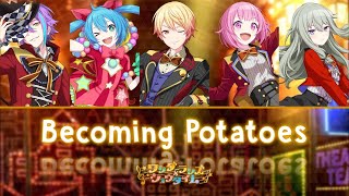 FULL VER Becoming Potatoes potatoになっていく  Wonderlands×Showtime KanRomEng Lyrics プロセカ [upl. by Iemaj]