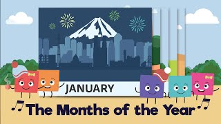 The Months of the Year Song [upl. by Gnos]