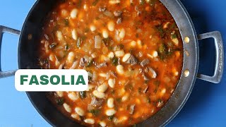 Lebanese Fasolia Recipe  White Bean Stew with Meat [upl. by Hollingsworth211]