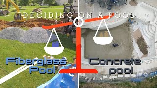 Fiberglass or Concrete pool WHICH ONE TO CHOOSE [upl. by Nnylav]