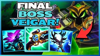 FINAL BOSS VEIGAR BUILD CRAZY AP SCALING AND BURST [upl. by Ardnuhsor]