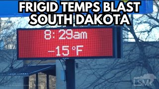 01132024 Rapid City SD  Subzero Temps Cold Snap Weather Signage [upl. by Consolata267]