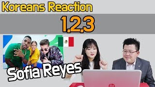 Sofia Reyes  1 2 3 ft Jason Derulo amp De La Ghetto Reaction Koreans Hoon amp Cormie  Hoontamin [upl. by Ahpla564]