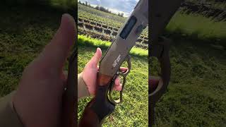 🤯 RARE LEVER ACTION 12 gauge for ducks Only 2 made shotgun leveraction ducks outdoors geese [upl. by Lexi]