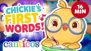 First Words Compilation  Your pollitos first words preschool  canticosworld 🎶🌟 [upl. by Ermin518]