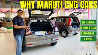 Maruti CNG Cars in India 5 Reasons to Choose  Save More amp Drive Greener ✅ [upl. by Nilahs5]