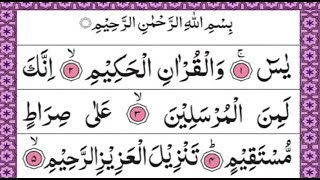 Surah yasin surah yaseen full HD text surat al yaseen [upl. by Nosaes]