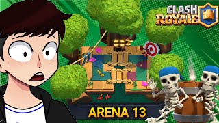 O melhor DECK para a ARENA 13 no Clash Royale do zero EP 16 [upl. by Erdrich729]