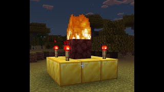 Making a Herobrine spawner in my survival world Minecraft [upl. by Leik]