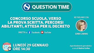 Concorso scuola 2024 verso la prova scritta Percorsi abilitanti attesa per il decreto [upl. by Ayatal]