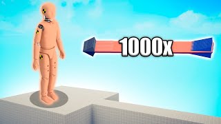 DUMMY GIANT vs 1000x OVERPOWERED UNITS  TABS  Totally Accurate Battle Simulator 2025 [upl. by Ttennaj]