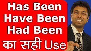 Has Been Have Been Had Been का सही Use  Learn English Grammar Tenses in Hindi  Awal [upl. by Ahkos904]