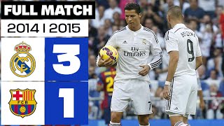 Real Madrid vs FC Barcelona 31 20142015 PARTIDO COMPLETO [upl. by Alika]