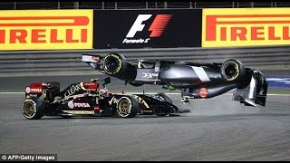 Maldonado crash compilation  2014 updated [upl. by Odab]