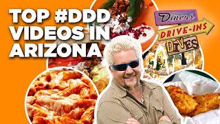 Top DDD Videos in Arizona with Guy Fieri  Diners DriveIns and Dives  Food Network [upl. by Epolulot]