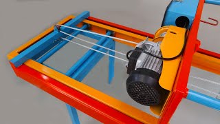 Make An Electric Lifter  Forklift With Height Up To 4 Yards  2 Functions In 1 Forklift [upl. by Yssim]