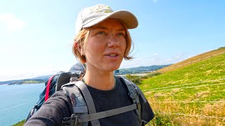 Solo Hiking amp Camping The Cornish Coast Path amp where Tom has been [upl. by Ykcul]