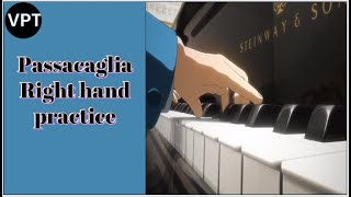 Passacaglia right hand practice [upl. by Eustatius130]