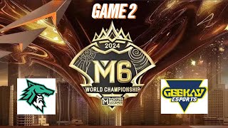 M6  WILD CARD DAY 1  ULFHEDNAR VS GEEKAY  GAME 2 [upl. by Eaton482]