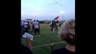 Jadeveon Clowney Flips Blocking Sled in Training Camp [upl. by Demp]